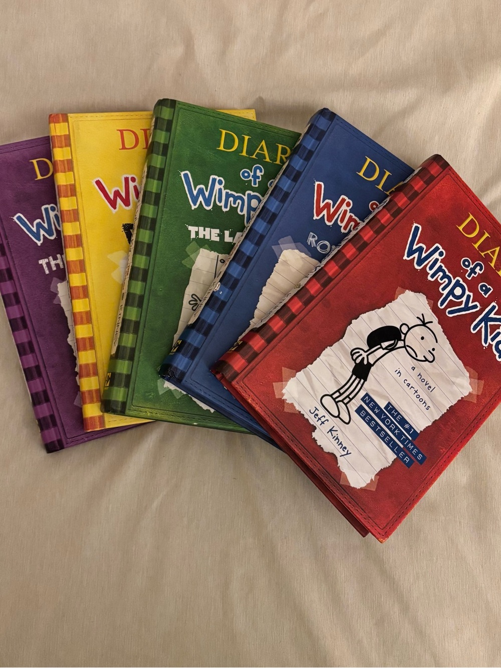 diary of a whimpy kid bundle (books 1 - 5)